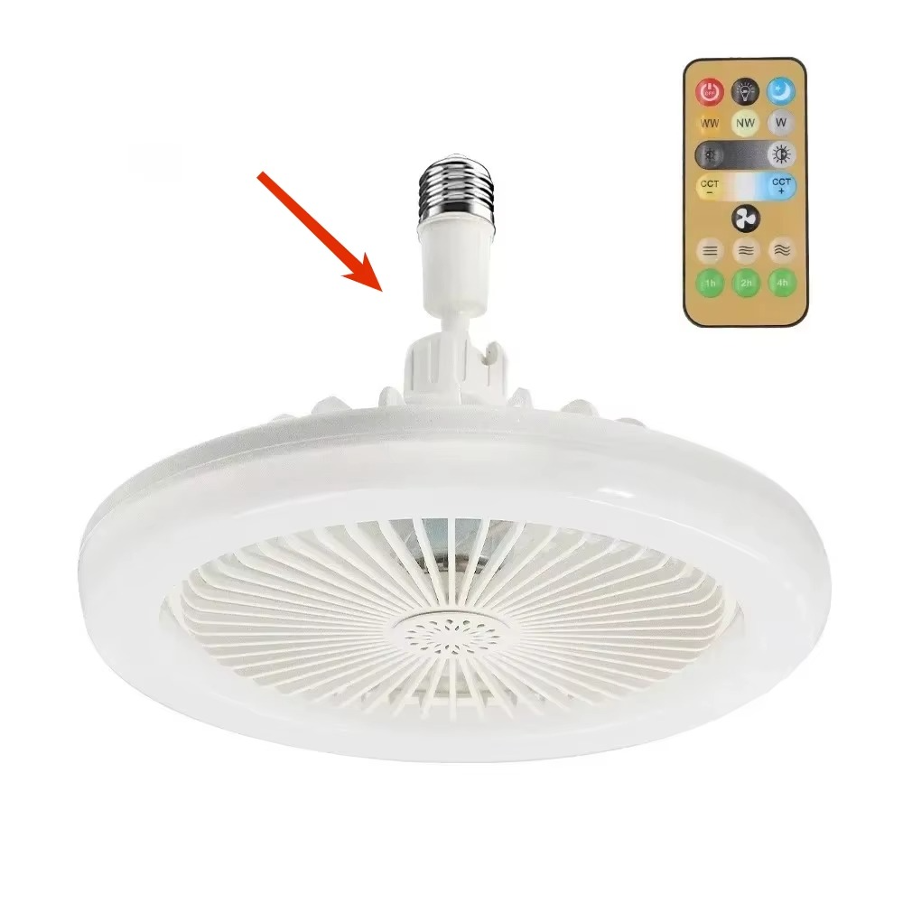 Ventilador de techo LED multifuncional con control remoto